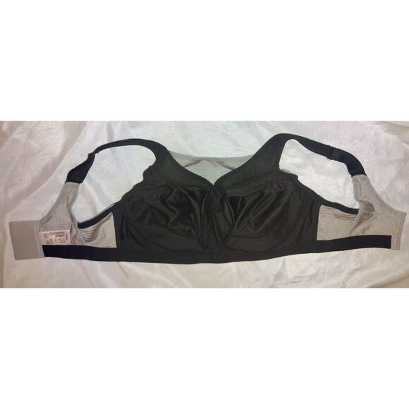 Glamorise Custom Control Sports Wirefree Bra Size 36DD Plus Size Lingerie 1166 - Picture 4 of 6